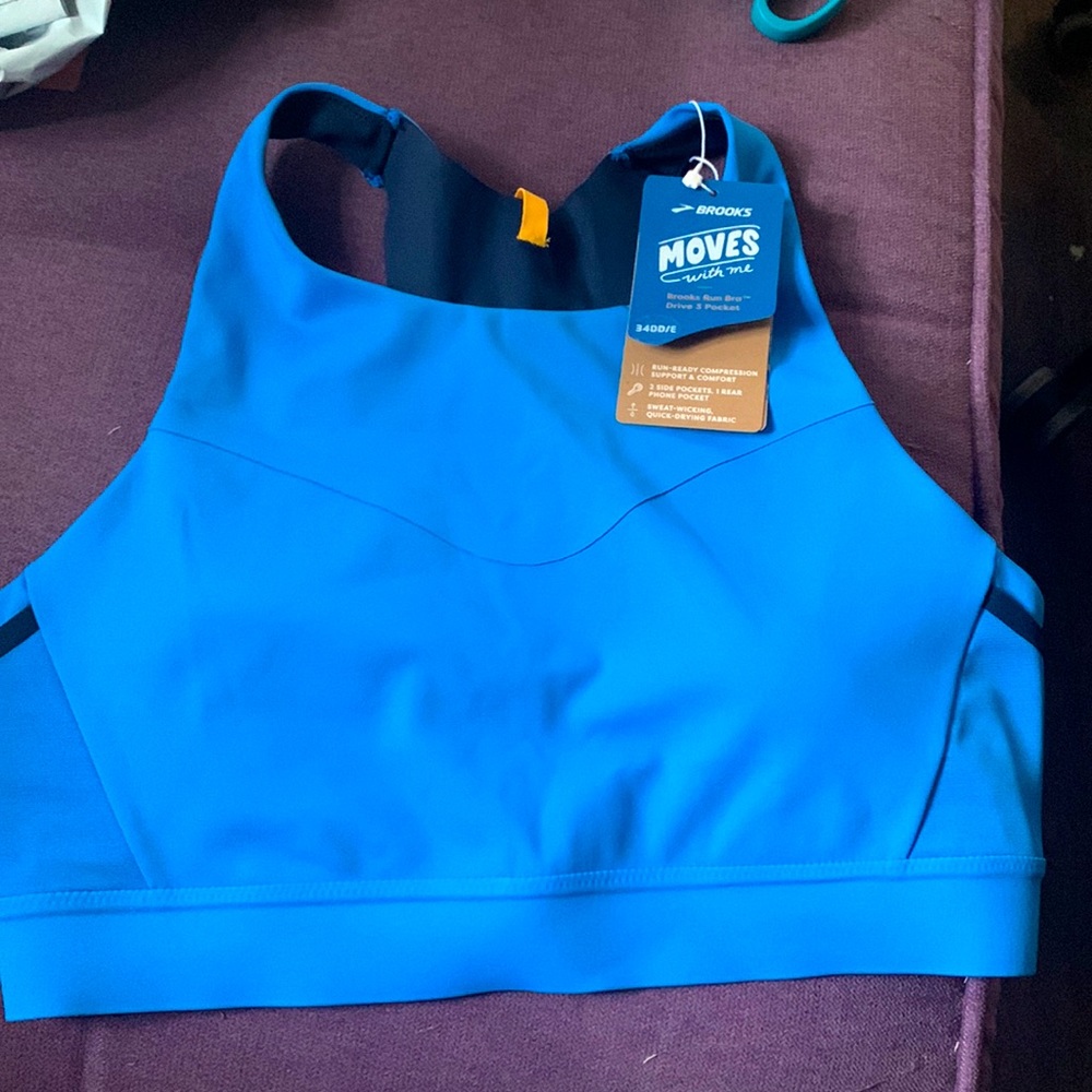 Brooks running bra